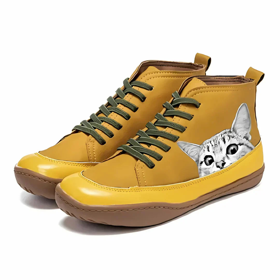 AUDREY | LEATHER ANKLE BOOTS