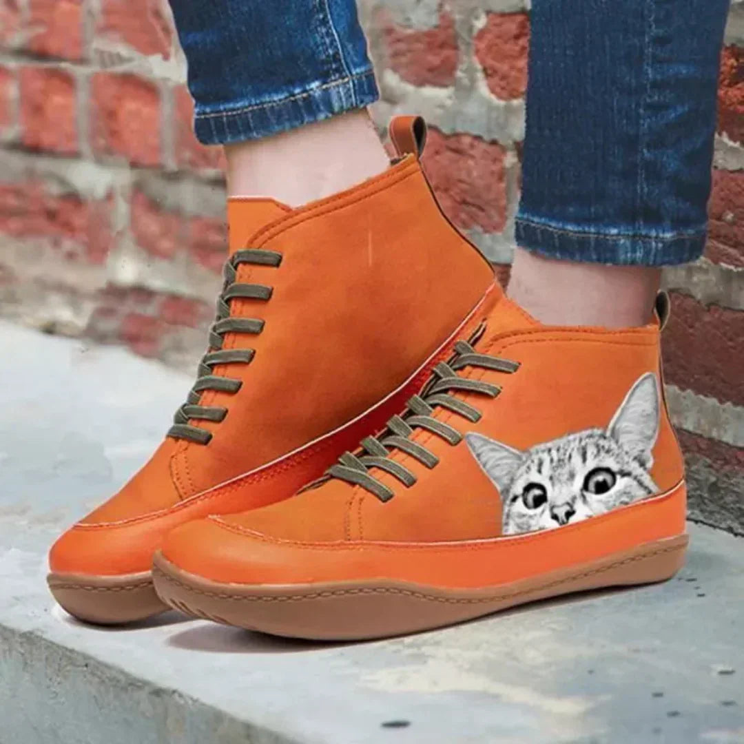 AUDREY | LEATHER ANKLE BOOTS