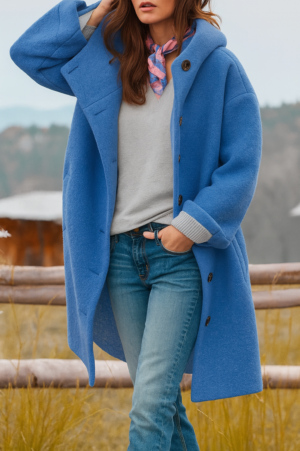 ISLA | COZY MID-LENGHT COAT