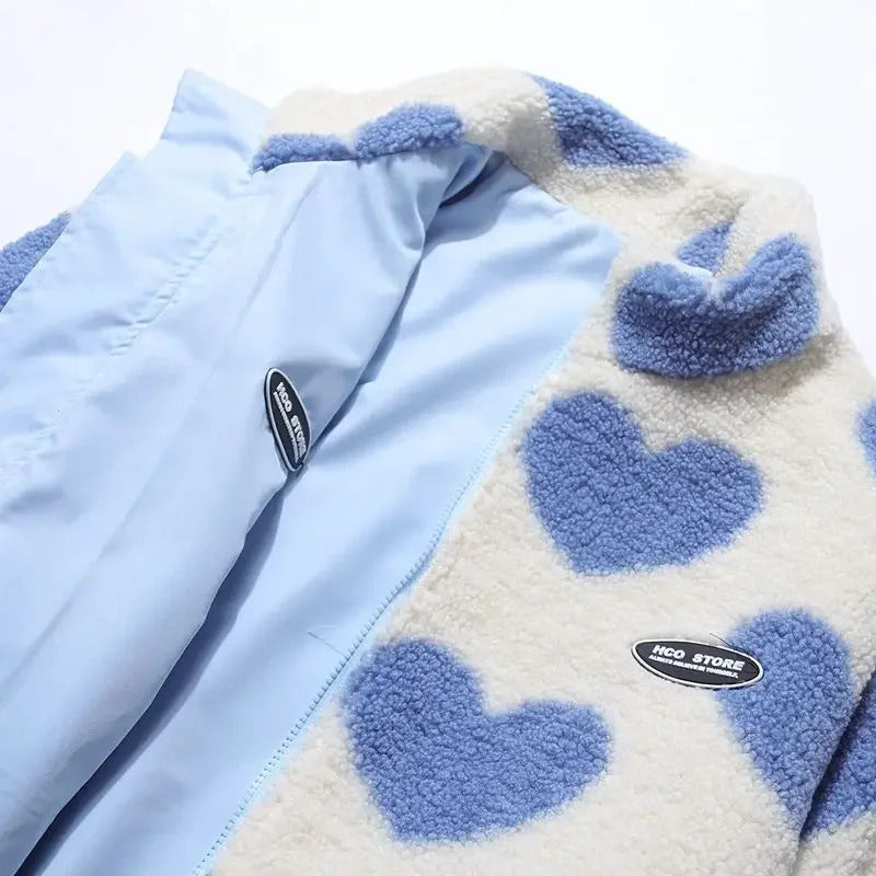 CARLA | REVERSIBLE HEART JACKET