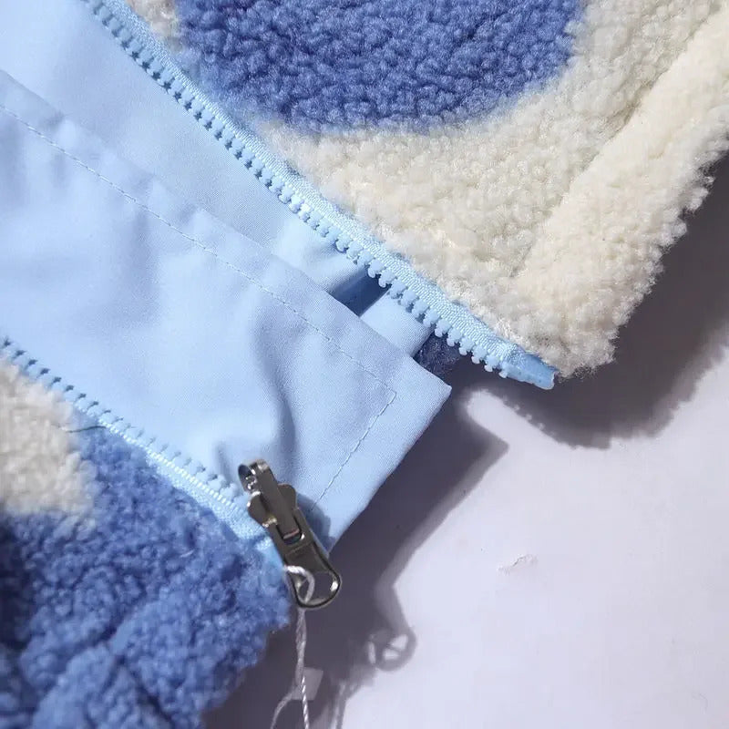 CARLA | REVERSIBLE HEART JACKET