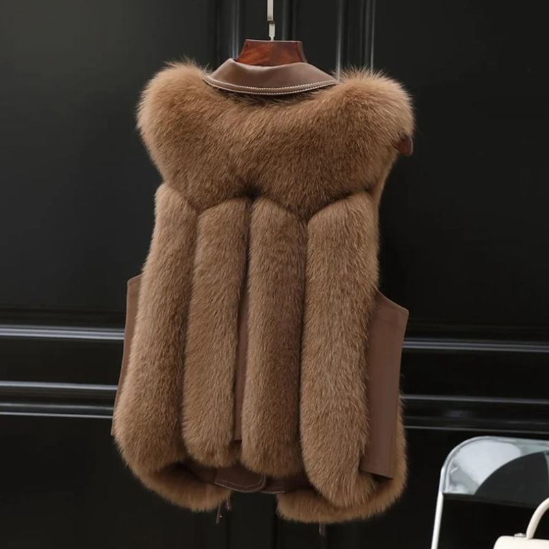 CLARA | EMPRESS FAUX FUR VEST