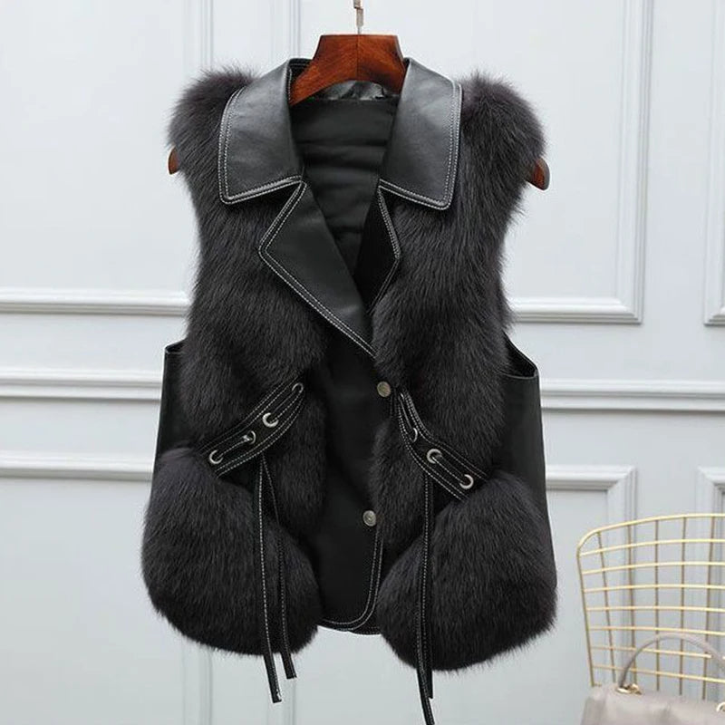 CLARA | EMPRESS FAUX FUR VEST