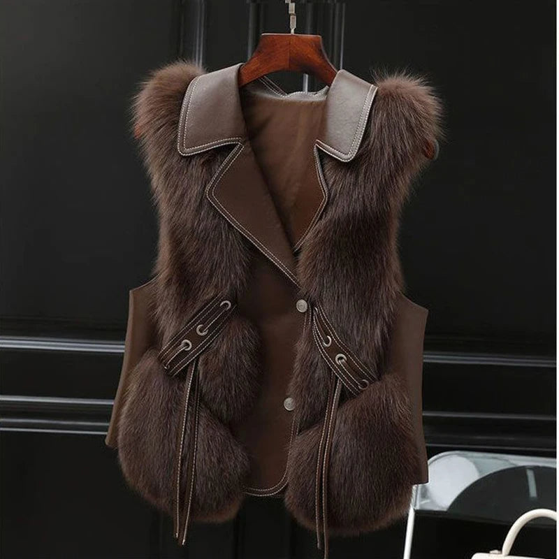 CLARA | EMPRESS FAUX FUR VEST