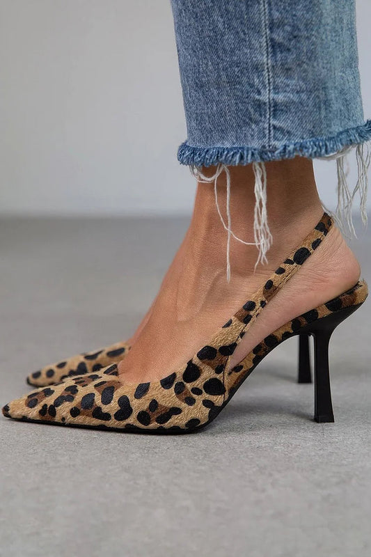 GIADA | POINTED TOE LEOPARD PRINT