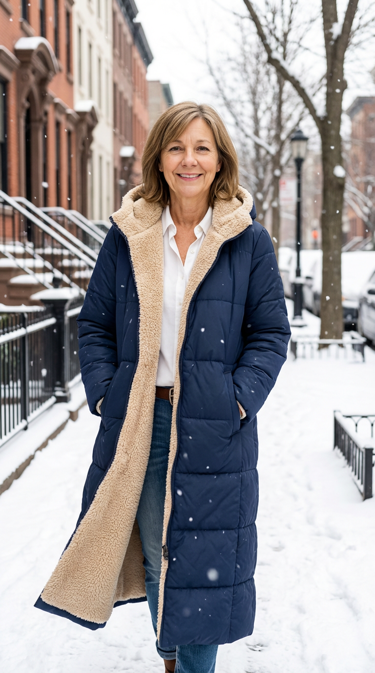 MADISON | ELEGANT REVERSIBLE COAT