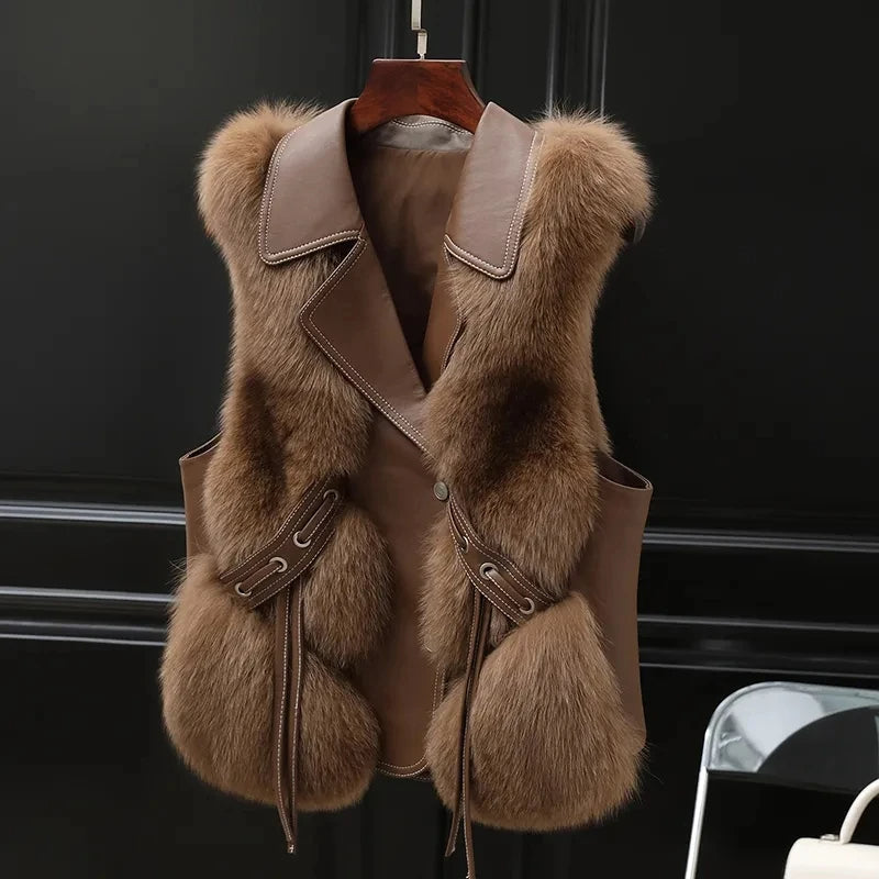 CLARA | EMPRESS FAUX FUR VEST