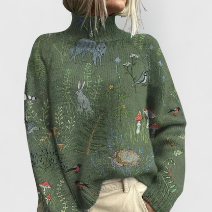 CENTENIA | ELEGANT TURTLENECK SWEATER