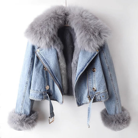 KAYLA | LUXURIUS DENIM COAT