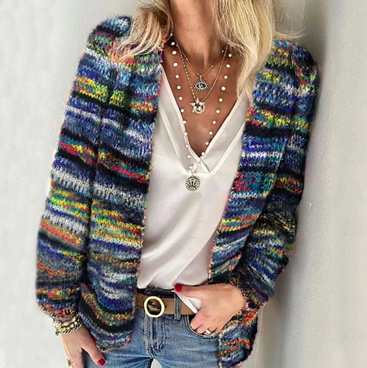 CATHERINE™ | COLORFUL CARDIGAN