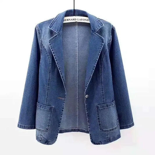AMELIA | LIGHT DENIM COTTON JACKET