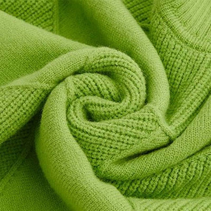 ARIA | TEXTURED TURTLENECK KNIT SWEATER
