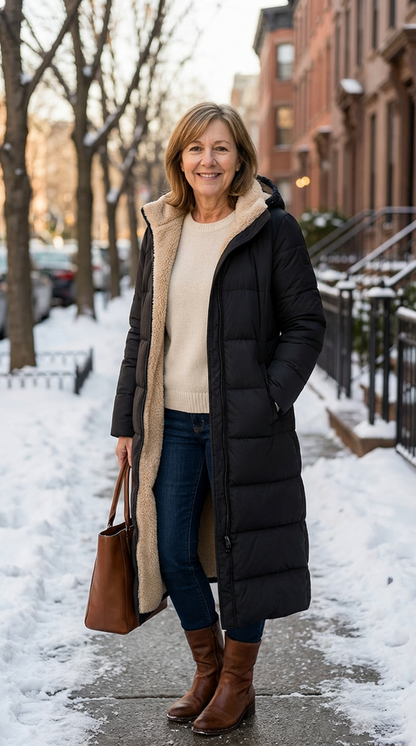 MADISON | ELEGANT REVERSIBLE COAT