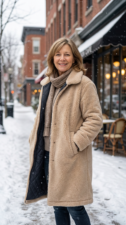 MADISON | ELEGANT REVERSIBLE COAT