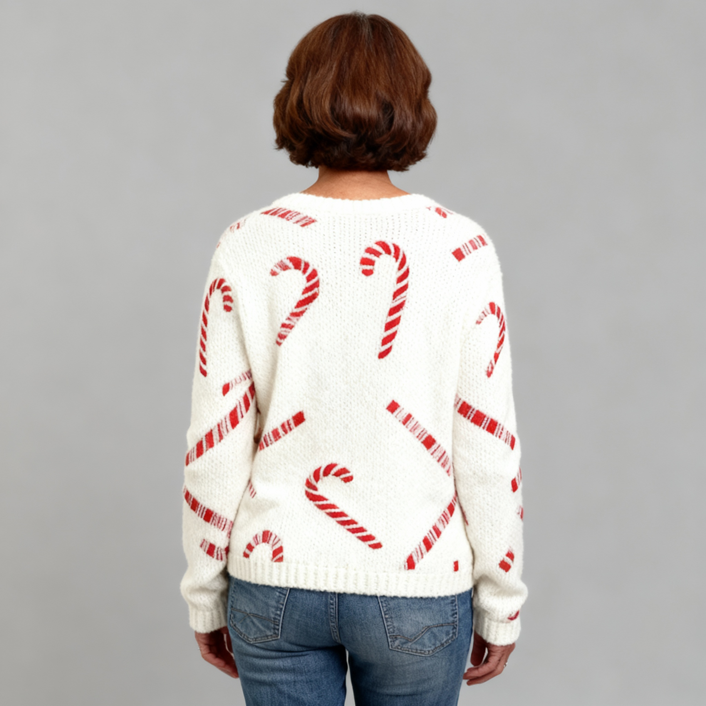 MATHILDE | FESTIVE CANDY CARDIGAN