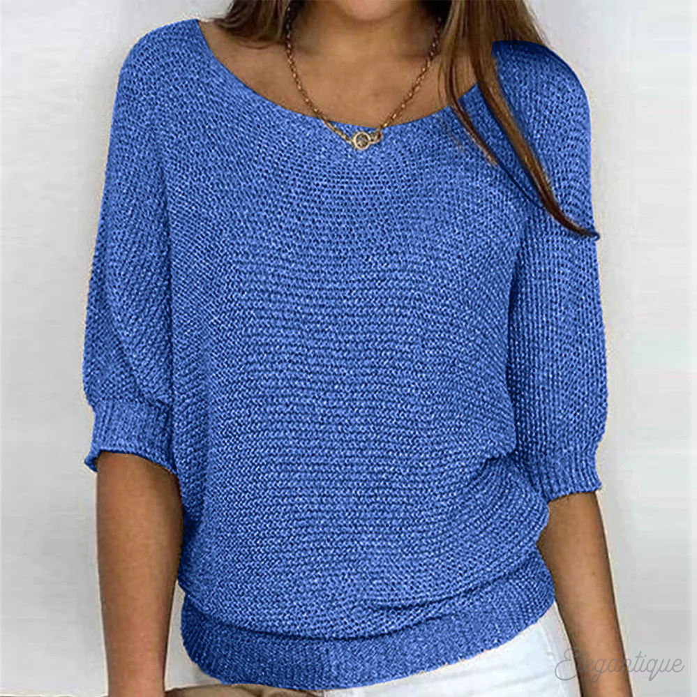 MIRA | TEXTURED KNIT TOP