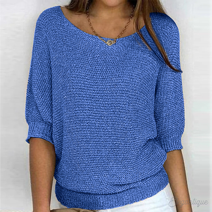 MIRA | TEXTURED KNIT TOP