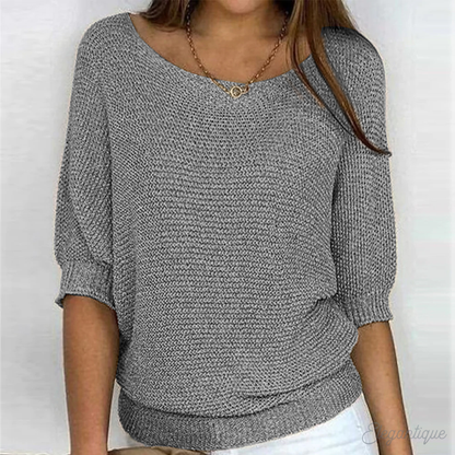 MIRA | TEXTURED KNIT TOP