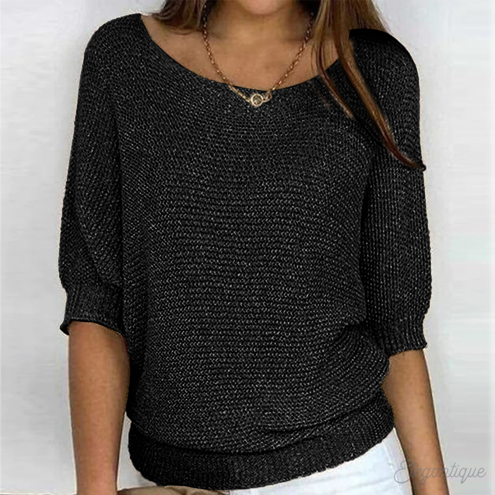 MIRA | TEXTURED KNIT TOP
