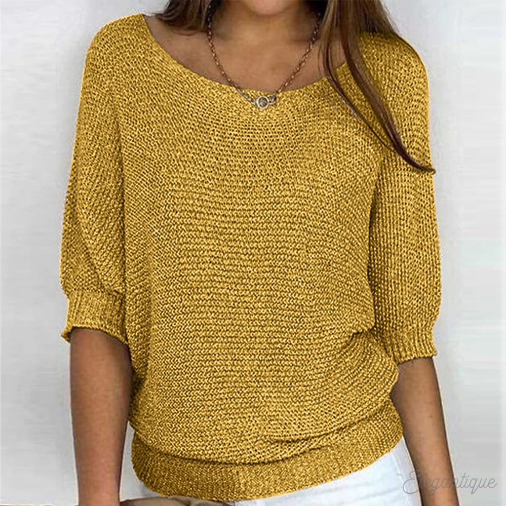 MIRA | TEXTURED KNIT TOP
