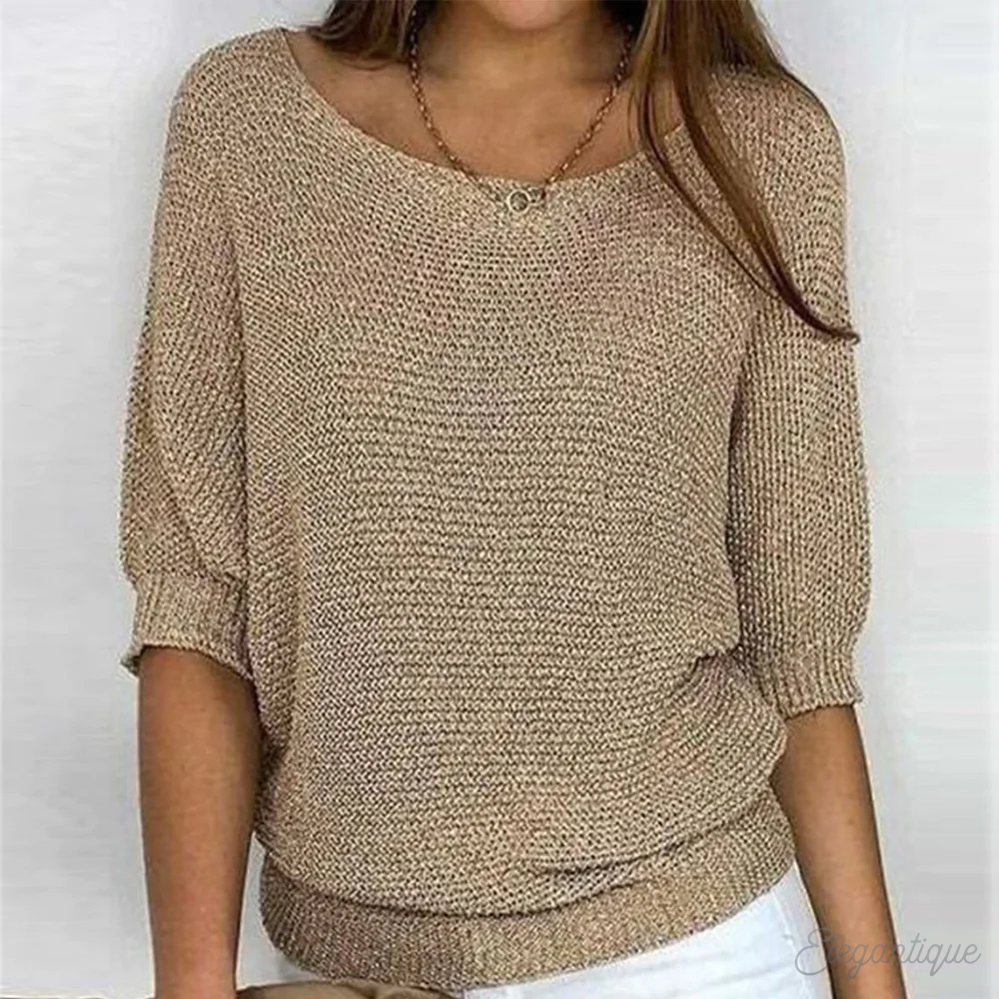 MIRA | TEXTURED KNIT TOP